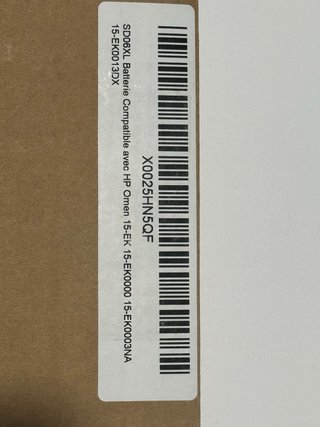 Batteria FESTAS SDO6XL Li-Polymer per HP Omen 15-E