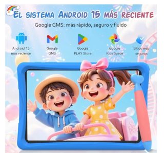 Tablet Infantil Android 15 12GB RAM 64GB ROM