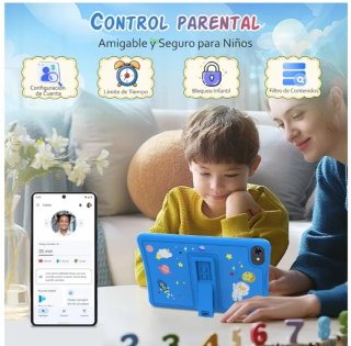 Tablet Infantil Android 15 12GB RAM 64GB ROM