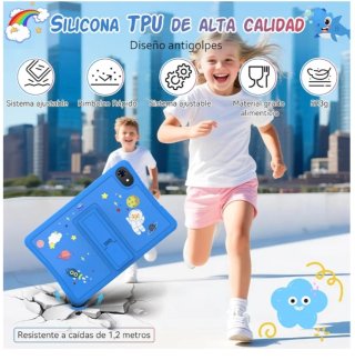 Tablet Infantil Android 15 12GB RAM 64GB ROM