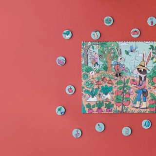 Puzzle Londji Jardín de Conejos 24 piezas