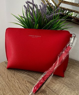 Neceser/Bolso de mano Campo Marzio Rojo