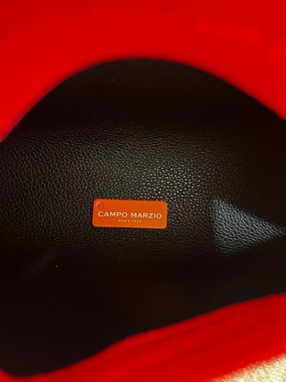 Neceser/Bolso de mano Campo Marzio Rojo