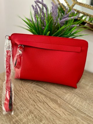 Neceser/Bolso de mano Campo Marzio Rojo