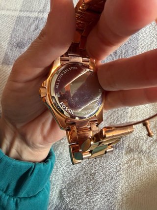 Reloj Fossil Mujer Oro Rosa