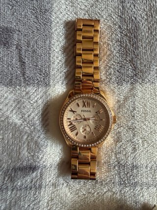 Reloj Fossil Mujer Oro Rosa