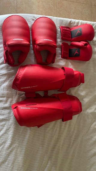 Accesorios Karate Rojos