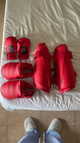 Accesorios Karate Rojos