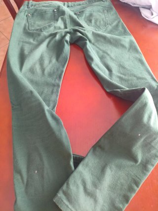 Pantalón verde oscuro