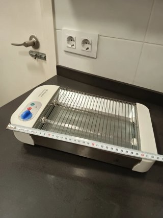 TOSTADORA de PAN PLANA