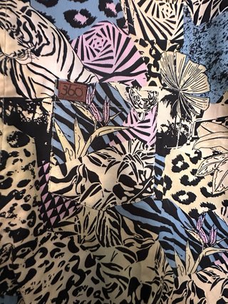 Camisa vintage multicolor XXL