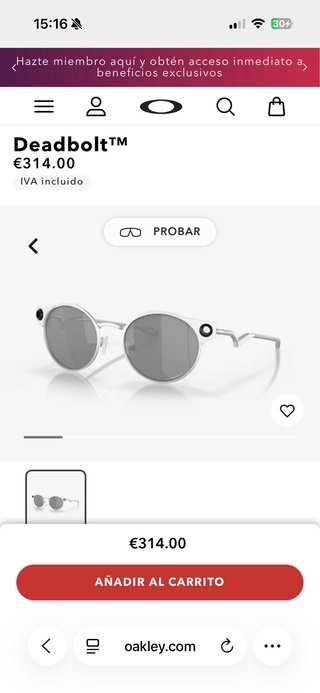 Gafas de sol Oakley Deadbolt OO6046