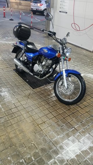 Kawasaki Eliminator 125cc Azul