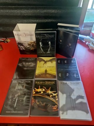 Pack Completo Juego de Tronos DVD Temporadas 1-8
