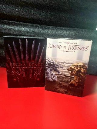 Pack Completo Juego de Tronos DVD Temporadas 1-8