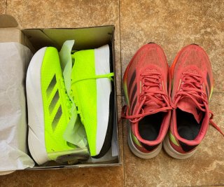 Zapatillas Adidas Running Neón Hombre