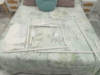 Barrera de Cama Asalvo 150 cm Blanco