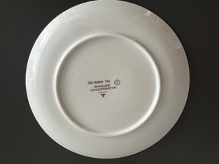 Plato muy bello de porcelana de Mulder & Zoon