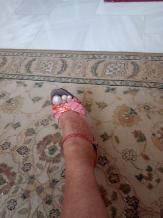 Sandalias de tacón alto madera no muy fino color f