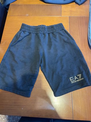EA7 Pantalones Cortos Negros