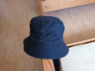 -Estola vintage terciopelo devoré  -Gorro