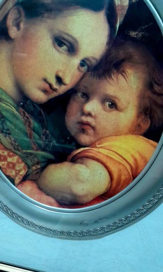 Quadro in argento 925