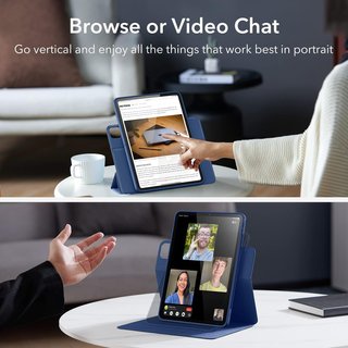 ESR funda iPad Pro 11 soporte magnético azul