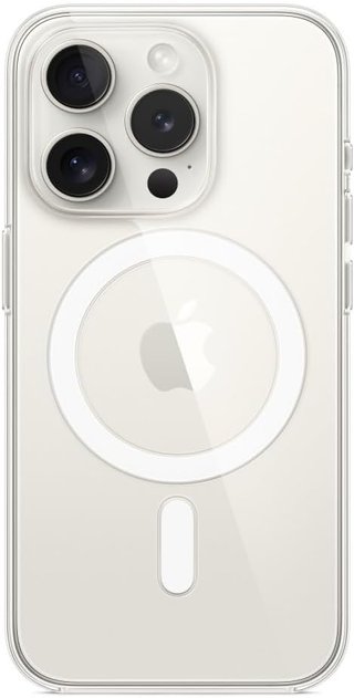 Apple funda transparente con MagSafe protección