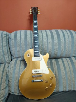 Gibson Les Paul Standard Goldtop P90 50s