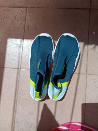 Escarpines SUBEA Talla 44-45 Azul-Verde