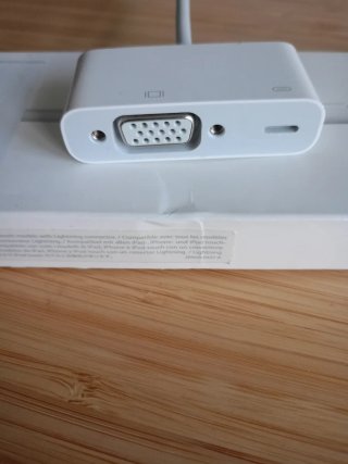 Adaptador Apple Lightning a VGA