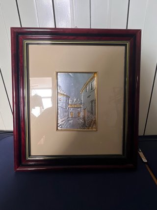 Quadro Paese Argento e Oro