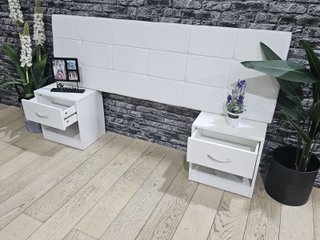 Cabeceros 105/150cm y 2 Mesas Noche DESDE 69.99€
