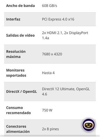 Gigabyte RTX 3070 Ti Gaming OC Tarjeta Gráfica 8GB