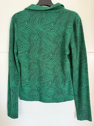 Camisa Zara punto estampado