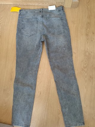 Pantalón vaquero gris elástico T.46
