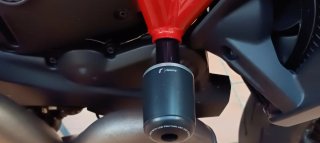 Ducati 821 año 2020 Roja Naked