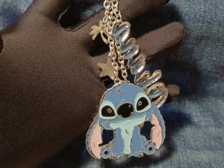 Portachiavi Stitch Disney Metallo Originale