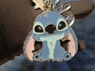 Portachiavi Stitch Disney Metallo Originale