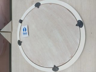 Decoración Pared Flor MDF Espejo