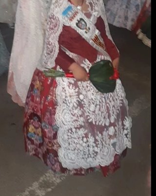 Traje de Fallera Niña
