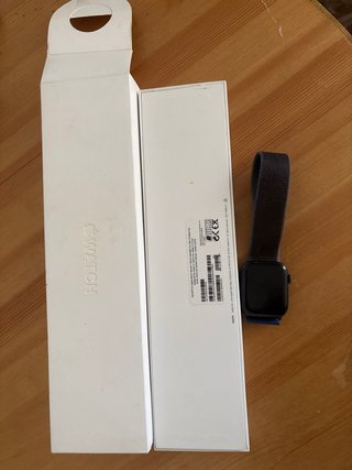 Apple Watch Series 7 45mm Negro/Azul Marino