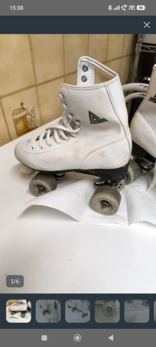 Patines de Competición Niña Talla 37
