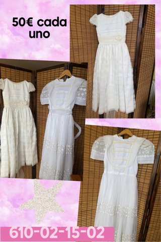 Vestido de Comunión Blanco
