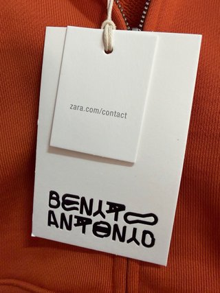 Sudadera Zara Bad Bunny Benito Antonio S