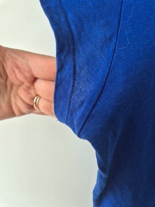 T-shirt Motivi blu taglia S