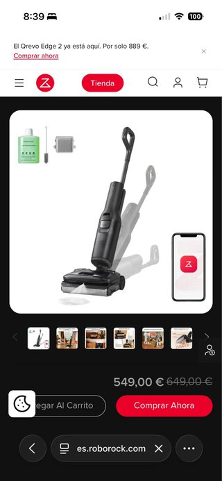 Roborock H25 Ace Pro Aspiradora y Friegasuelos