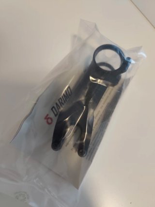 Potencia Darimo Aluminio Negra MTB