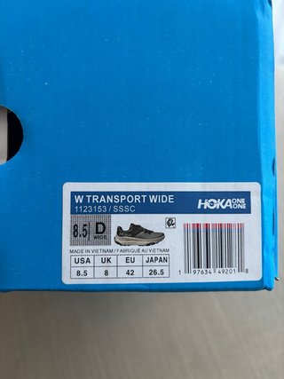 Zapatillas hoka talla 42 W transport wide