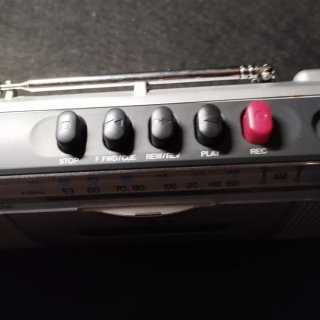 Aiwa CS-P506 Radio Cassette AM/FM Estéreo Vintage